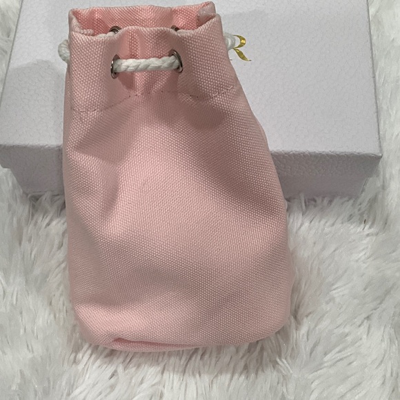 Dior Beauty Pink Drawstring Canvas Bucket Bag - Picture 2 of 4